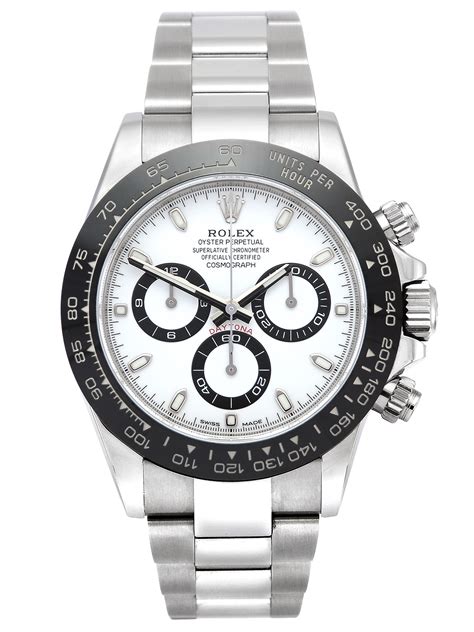 rolex daytona ceramic white dial